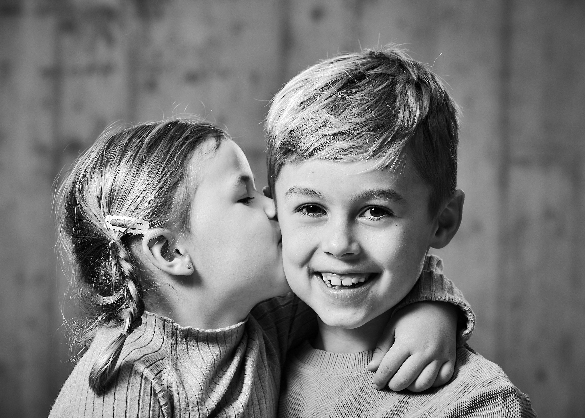 Geschwisterportrait. Kindergartenfotografie.