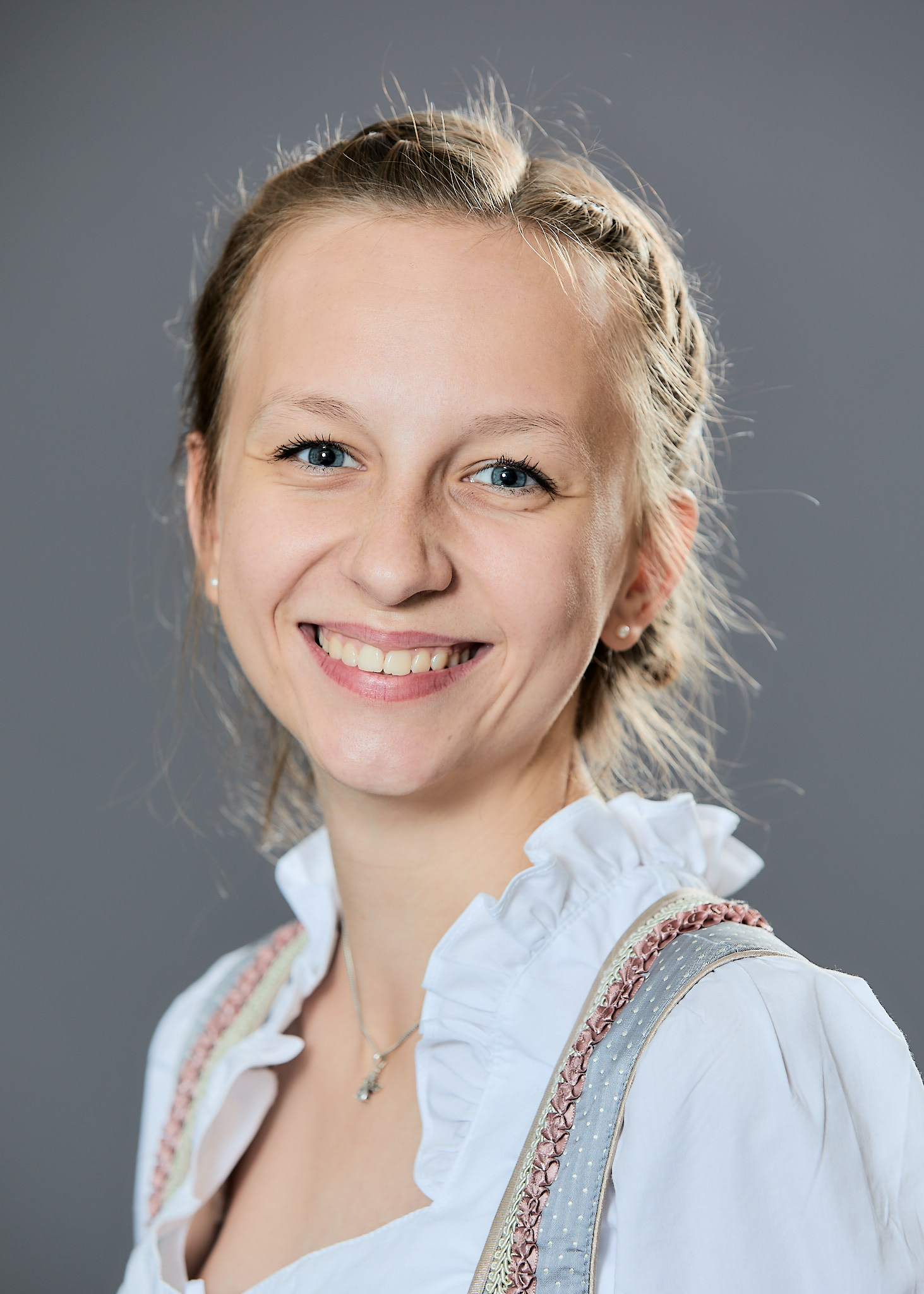 Portrait einer Schülerin, Schulfotografie